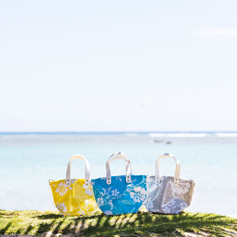 HIBISCUS 3 WAY TOTE BAG - DEAN & DELUCA HAWAII