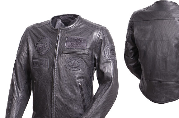 21SJ-8 メッシュレザージャケット | DEGNER