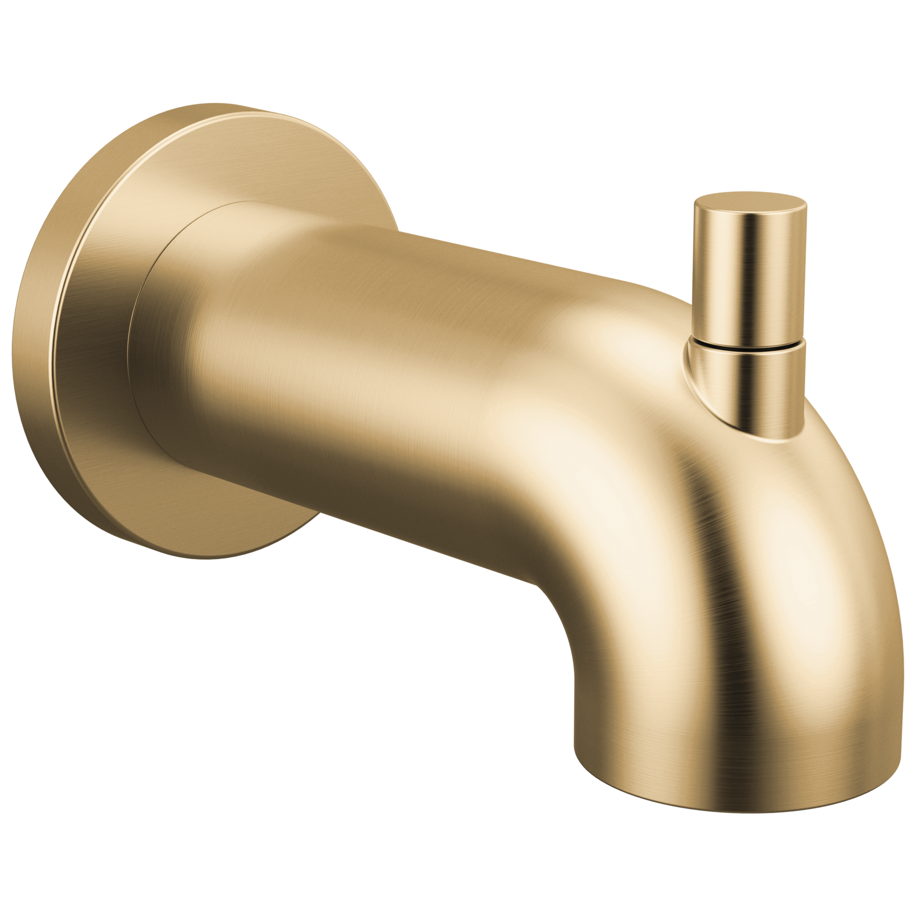 Tub Spout - Pull-Up Diverter in Champagne Bronze RP73371CZ | Delta