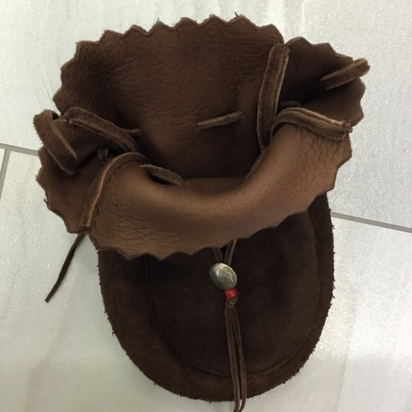 ゴローズ goro's [新品]巾着ポーチL(焦茶) – DELTAone