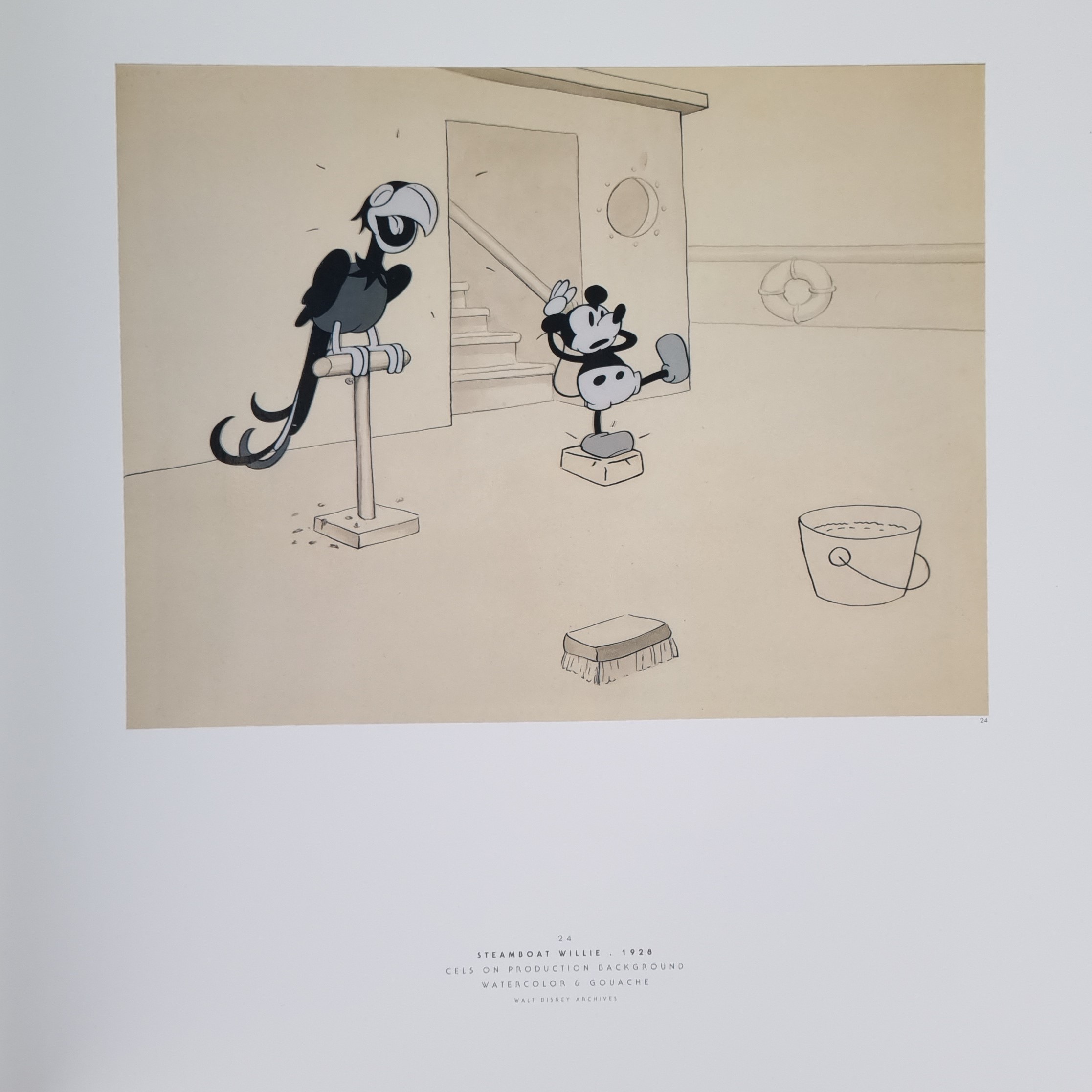 Vintage Mickey Mouse Pierre Lambert book - Demons & Merveilles