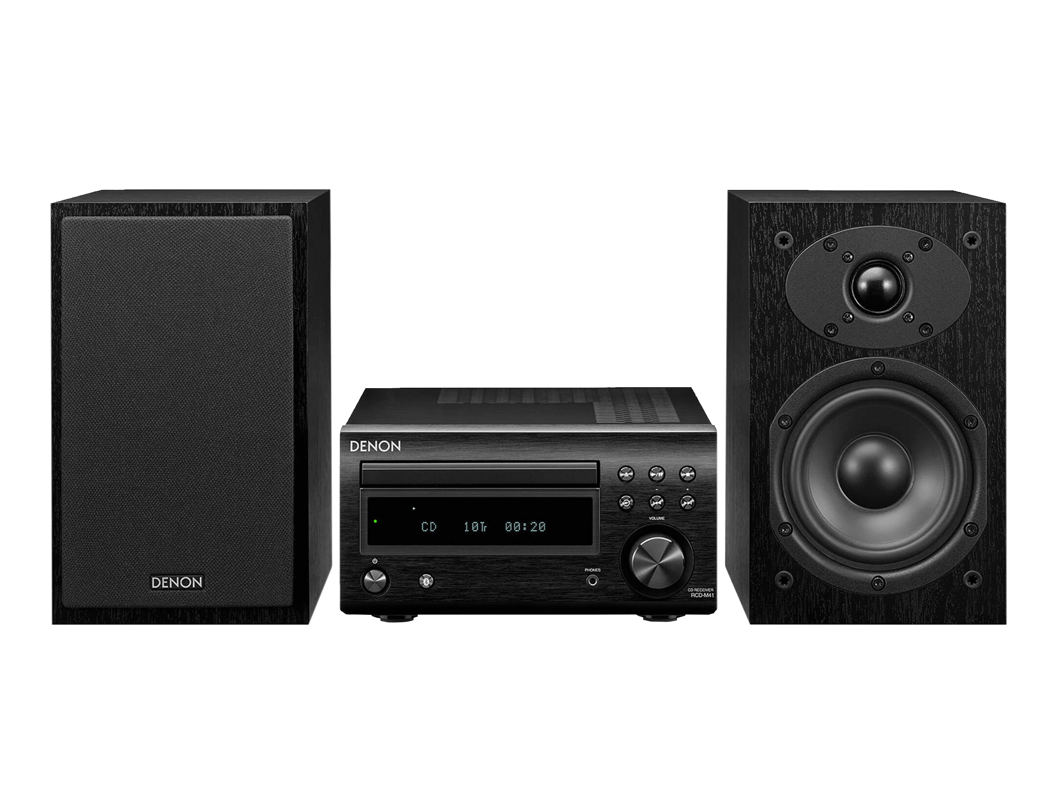 D-M41 - Mini HiFi System with CD, Bluetooth and FM Tuner | Denon