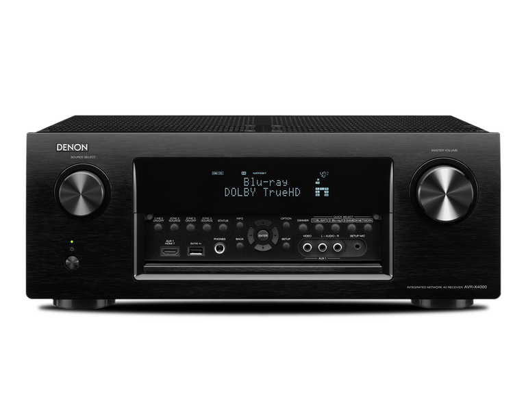 AVR-X4000 - 7.2 Ch. 125W 4K AV Receiver | Denon - United States