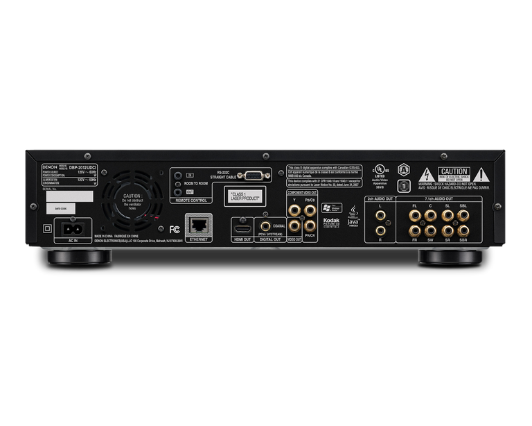 DBP-2012UDCI - 3D Blu Ray SACD DVD Auio Player 32 Bit 192k Burr