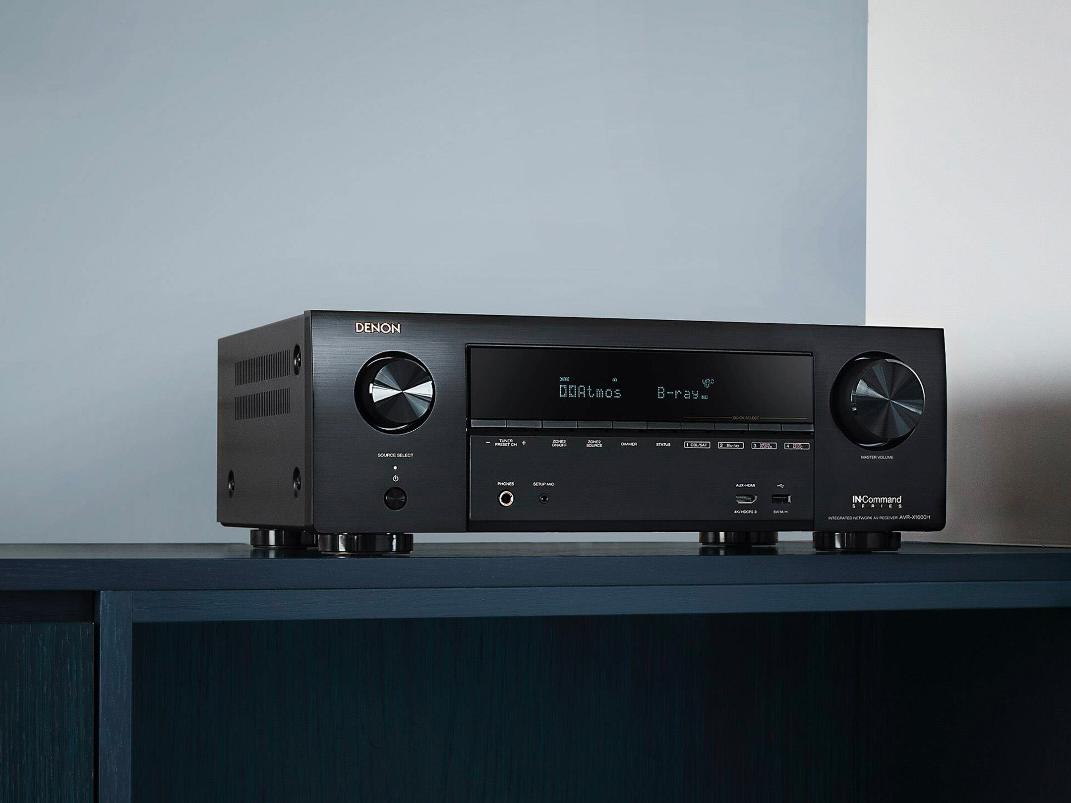 AVR-X1600H - INTEGRATED NETWORK AV RECEIVER | Denon - Canada