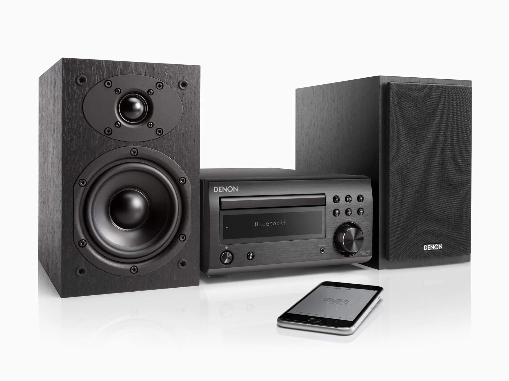 D-M41 - Mini HiFi System with CD, Bluetooth and FM Tuner | Denon