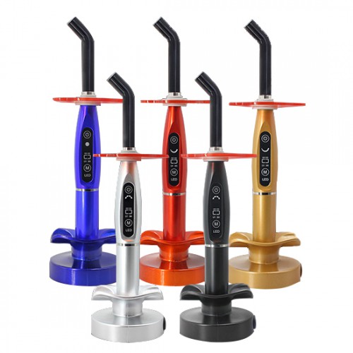 LY® Dental LED Wireless Curing Light 1500mw 5 Color at