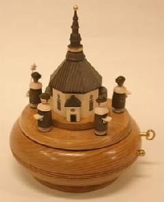 オルゴール・ザイフェンの教会】 木のおもちゃデポー