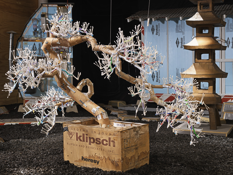 tom sachs brings his reinterpreted 'tea ceremony' to tokyo opera