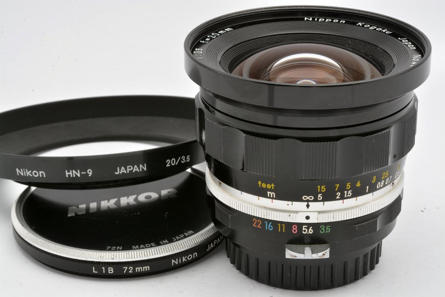 NIKKOR-UD Auto 1:3.5 f=20mm No.449311