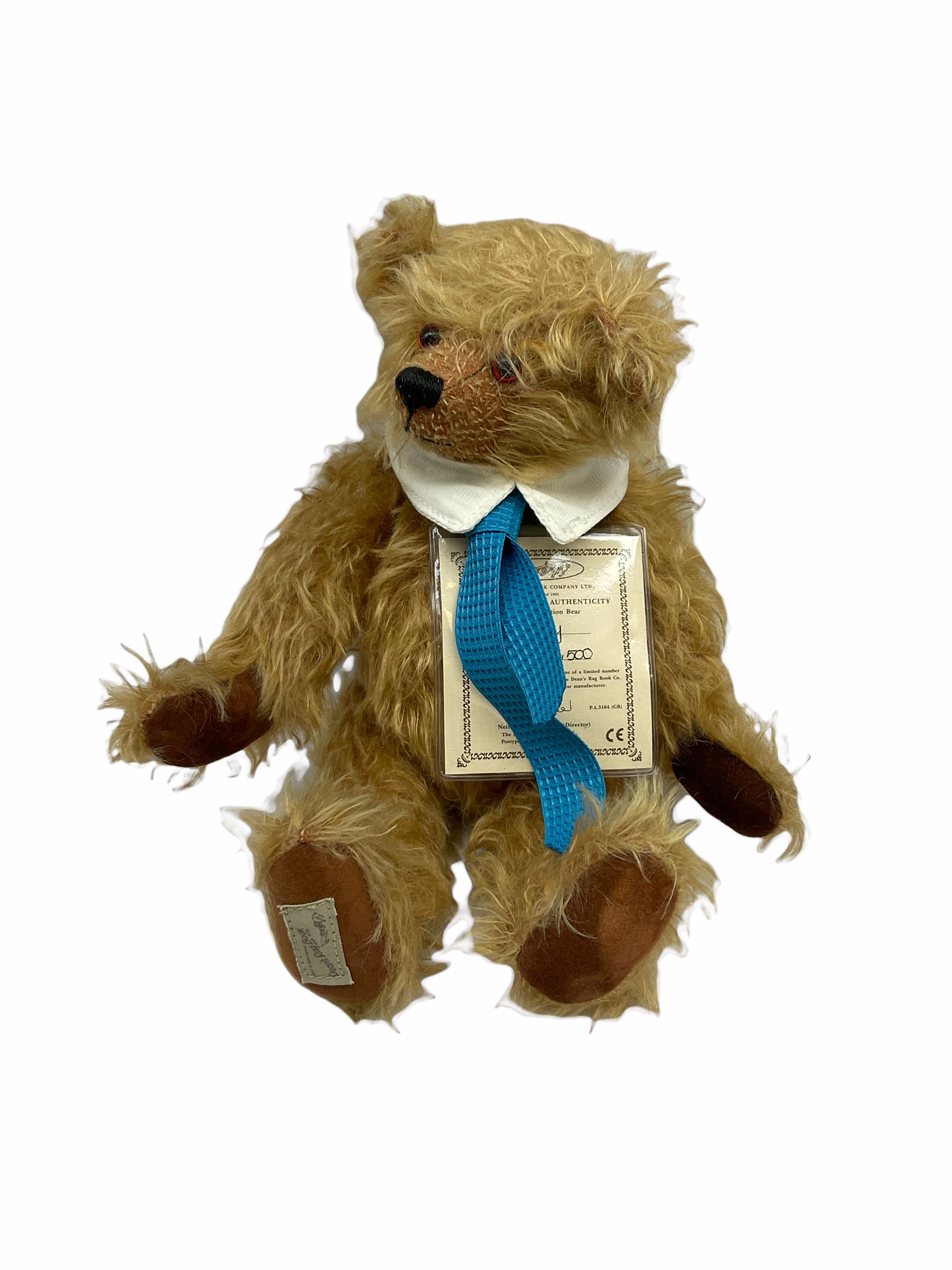 Seven modern Deans Rag Book limited edition bears - 'Flopsy' No