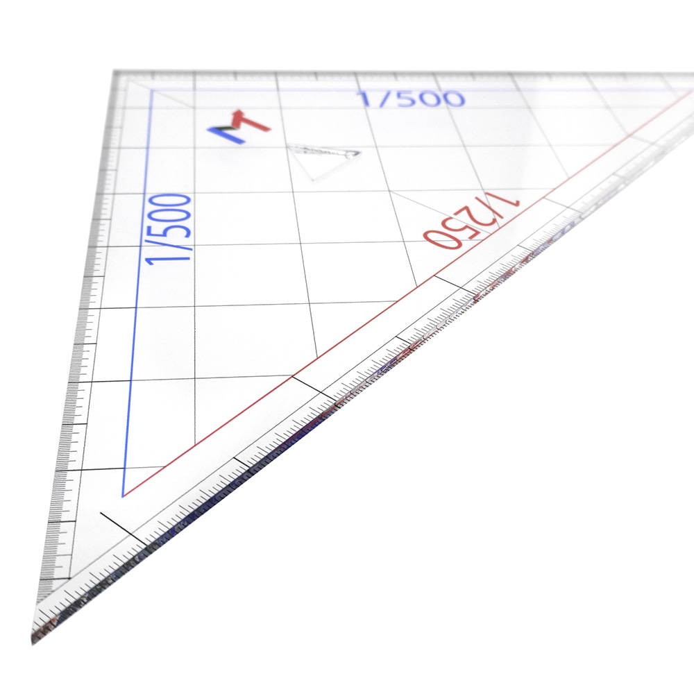 土地家屋調査士試験の必須アイテム「三角定規」をオリジナルデザインで