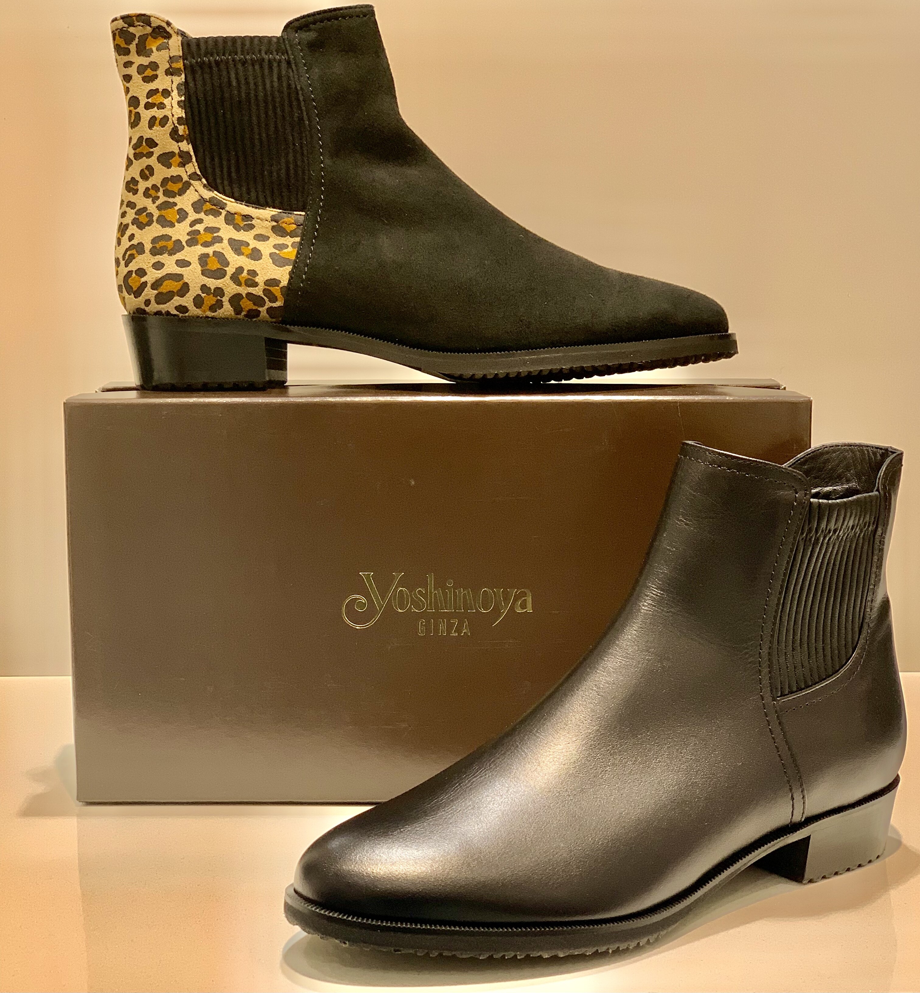 旅行も通勤もらくらく♪晴雨兼用のショートブーツ🎉 | 銀座ヨシノヤ