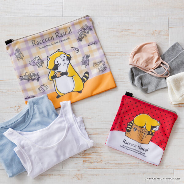あらいぐまラスカル ランドリーポーチセット