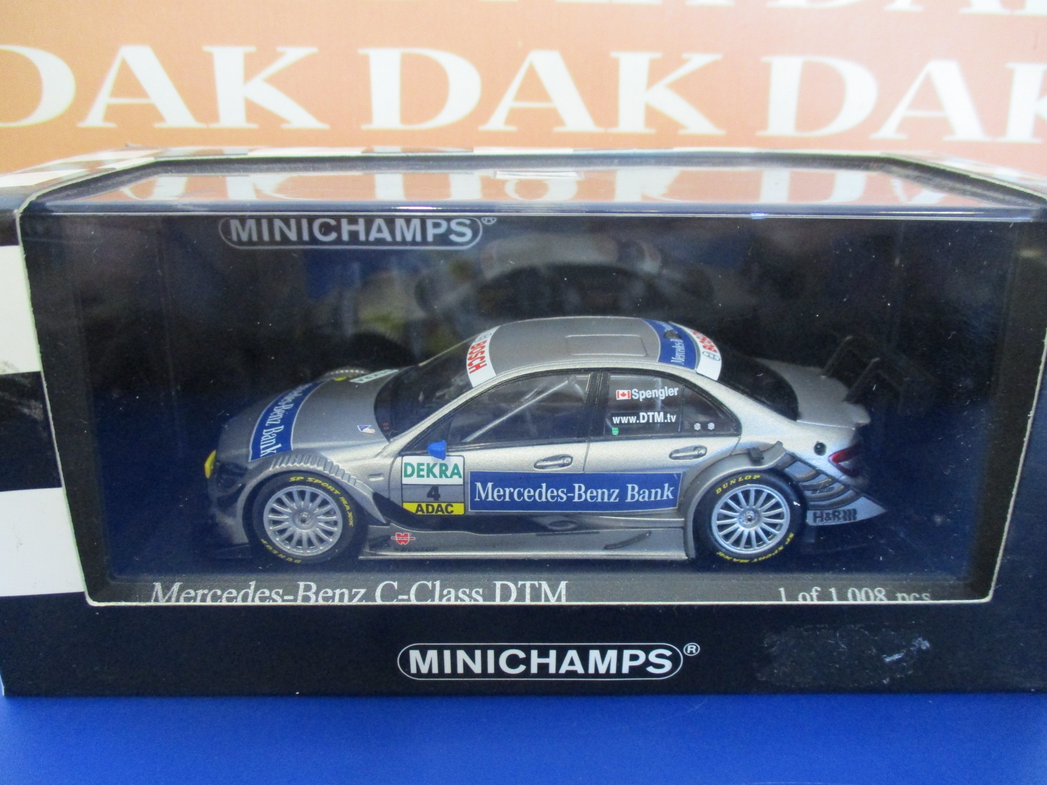 Die cast 1/43 Modellino auto Mercedes C-Class DTM 2010 B.Spengler