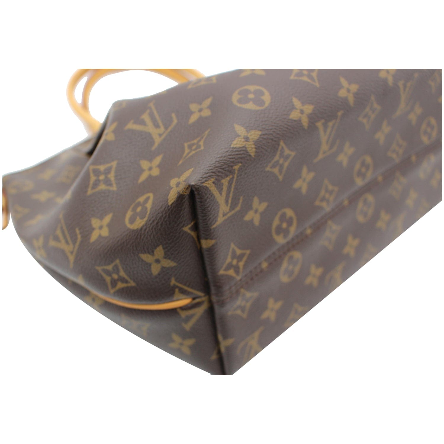 LOUIS VUITTON Turenne MM Monogram Canvas 2Way Shoulder Bag Brown