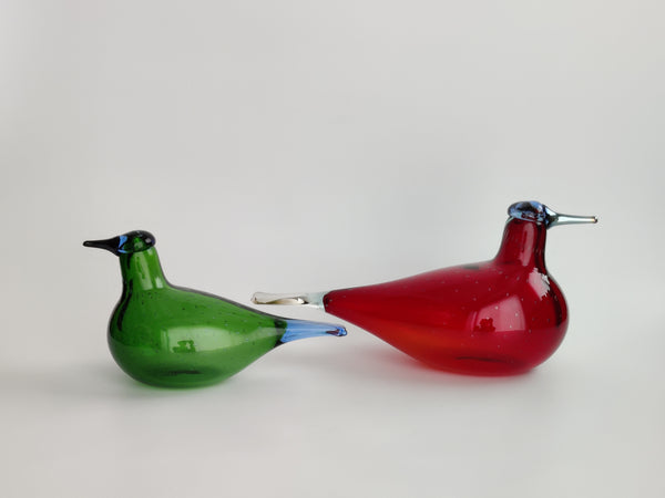 Oraskahlaaja SSKK 2005 - Oiva Toikka bird Iittala Finland glass