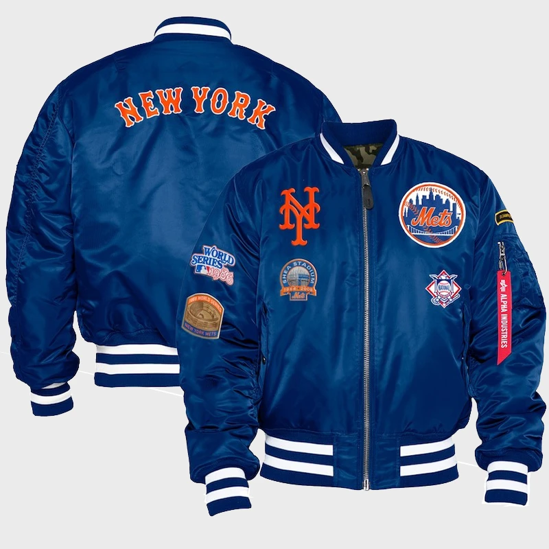 New York Mets Bomber Jacket | Danezon