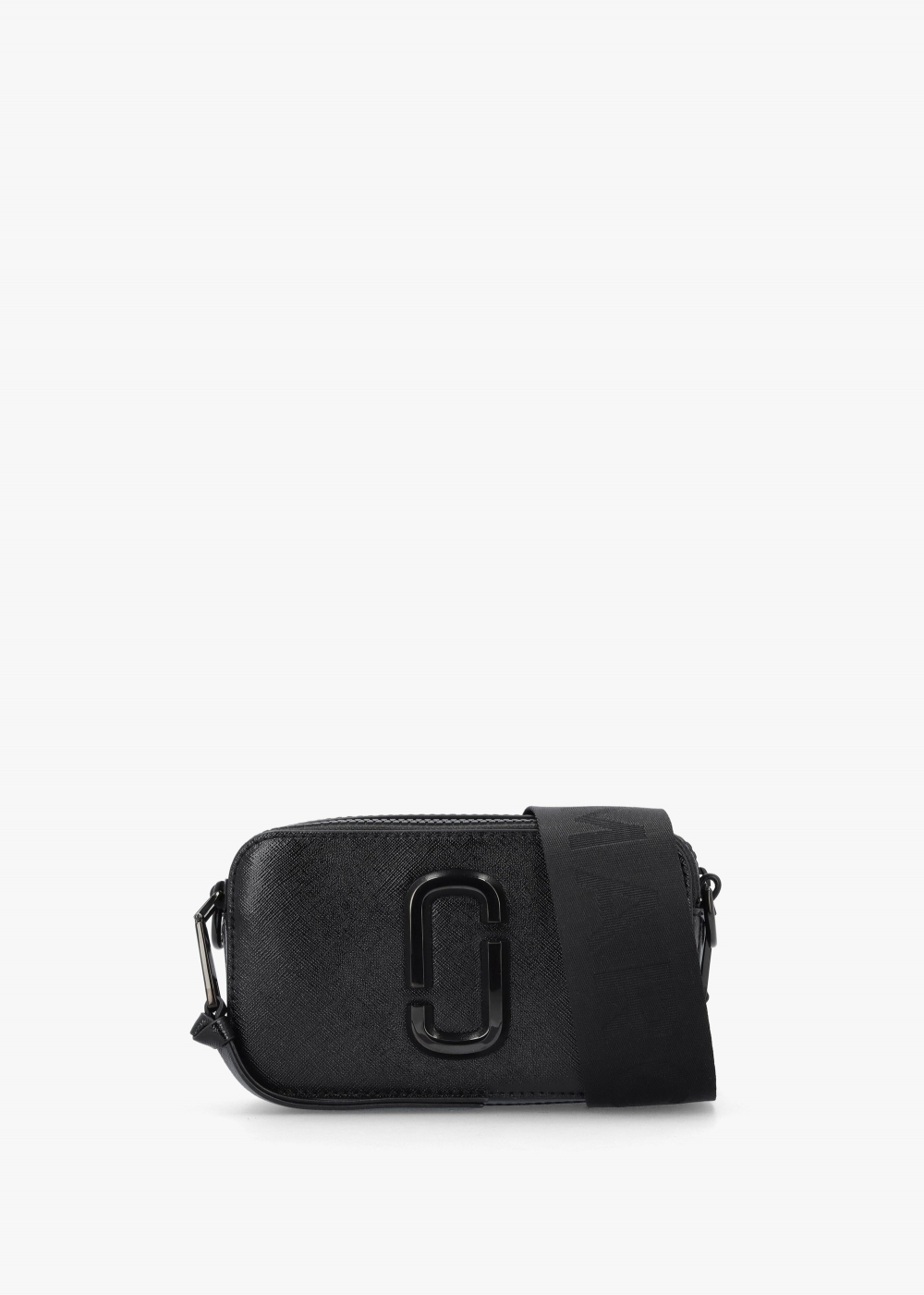 Marc Jacobs The Snapshot DTM Black Leather Camera Bag