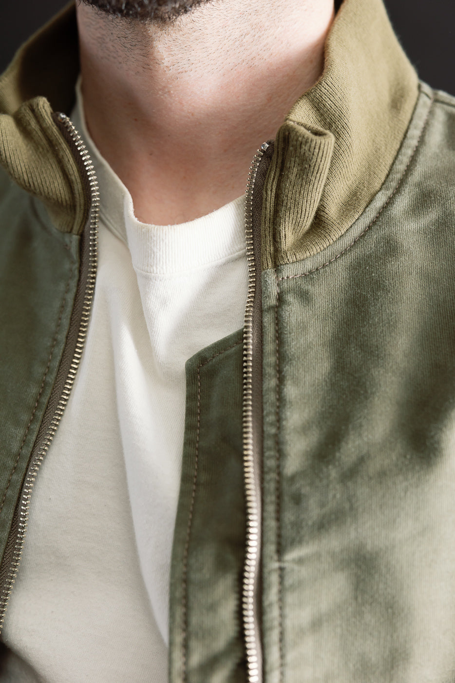 IHM-47-ODG - 12oz Whipcord Tanker Jacket - Olive Drab Green | Dant