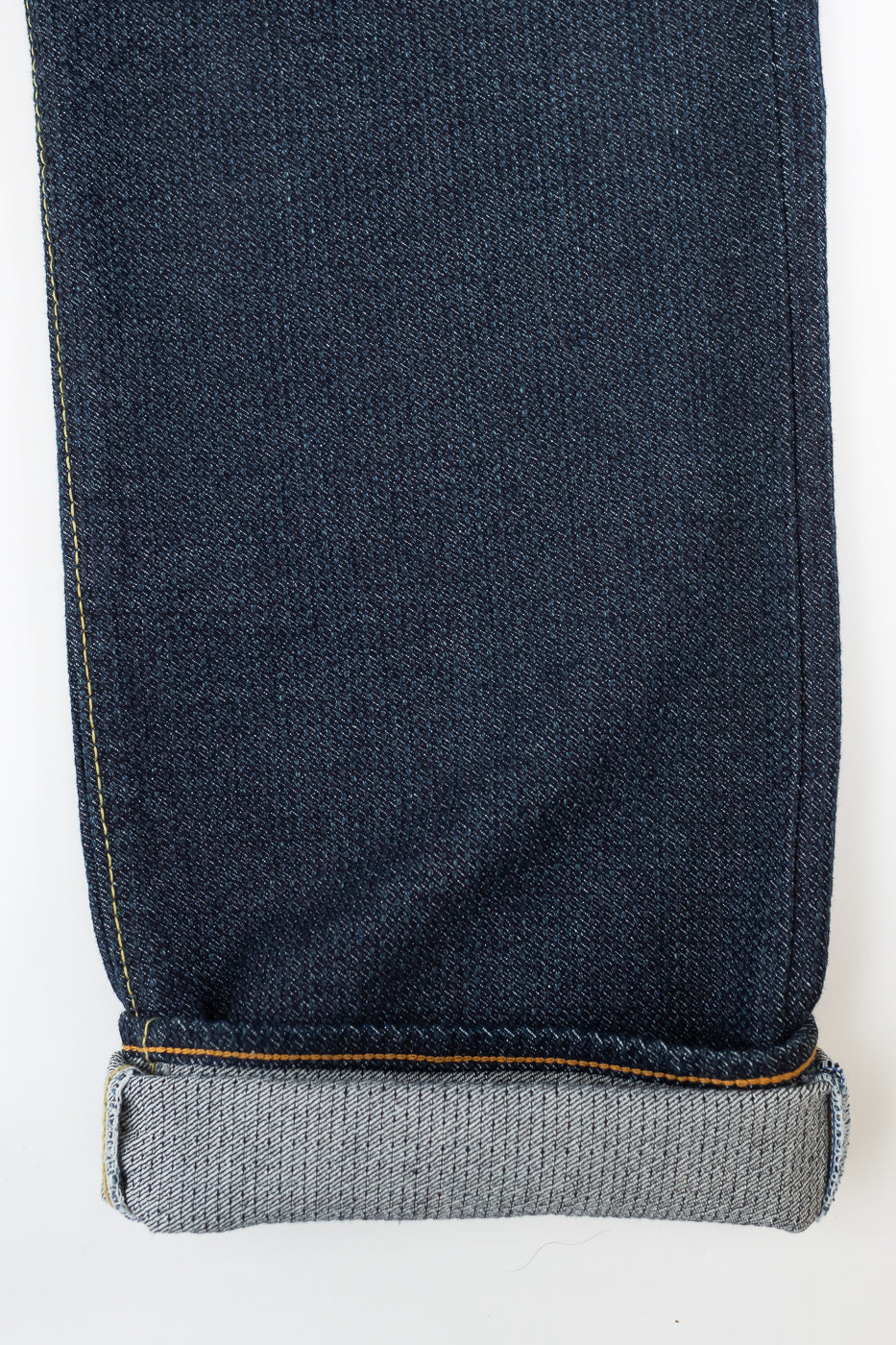 1170-1-ID - Sashiko Denim Loose Fit - Indigo x Natural | Dant