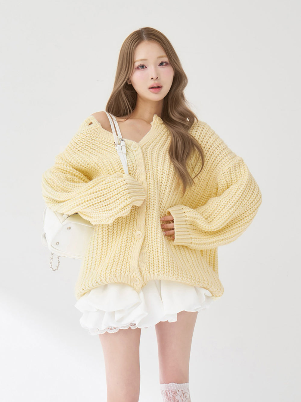 ケーブルニットソーセットミニワンピース – Darich (ダーリッチ)