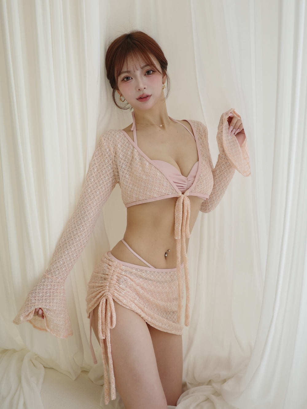 4WAYレースウエストクロスビキニ – Darich (ダーリッチ)