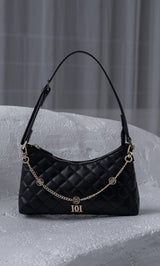 キルティングチェーンハンドミニバッグ – Darich (ダーリッチ)