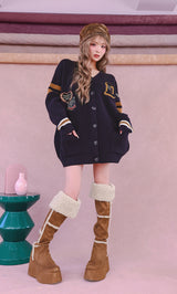 フェイクムートンニーハイブーツ – Darich (ダーリッチ)