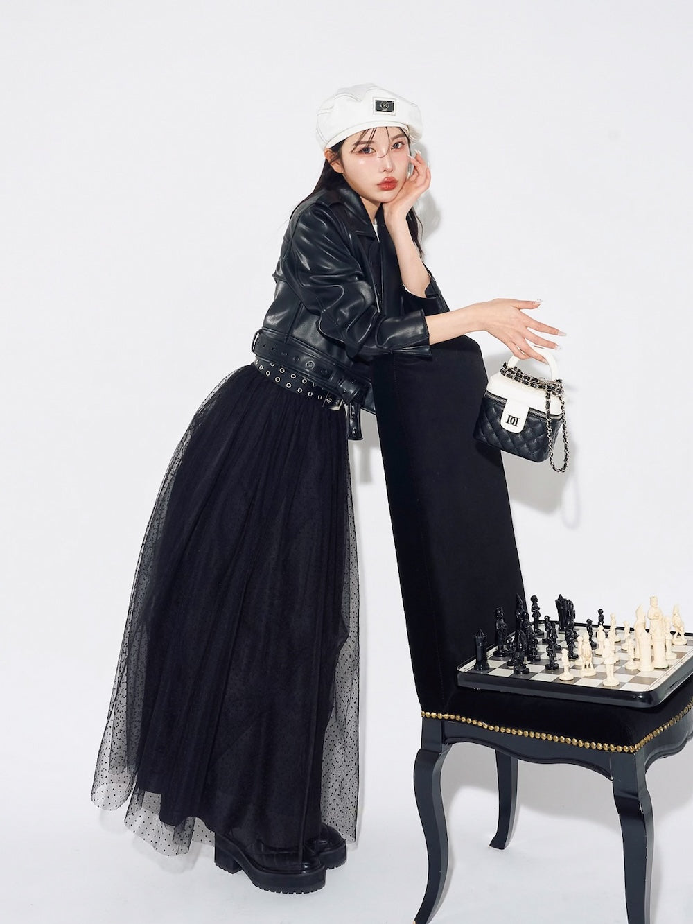 キャビアスキンスクエアミニバッグ – Darich (ダーリッチ)