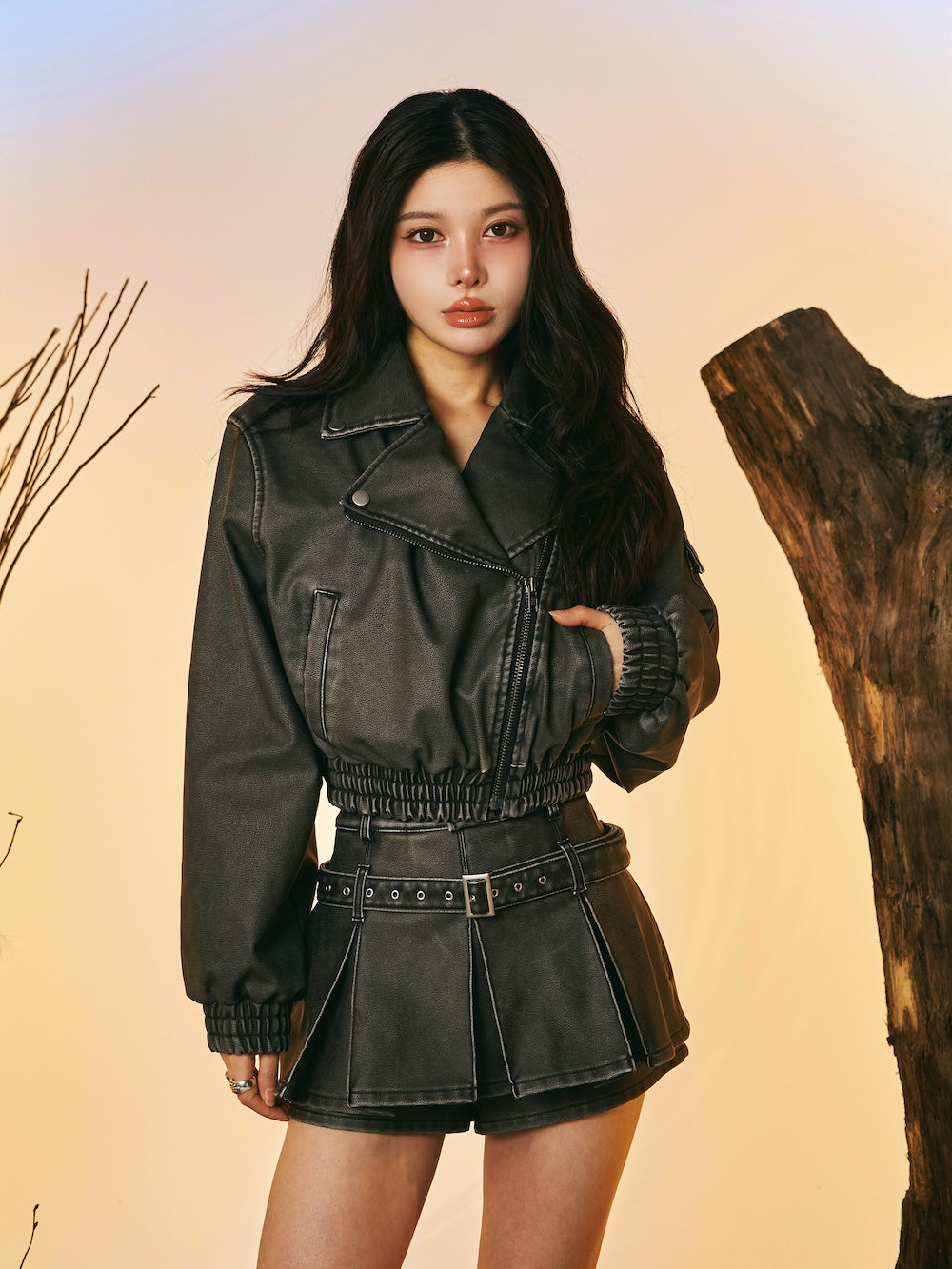 アンティークレザーライダースジャケット – Darich (ダーリッチ)