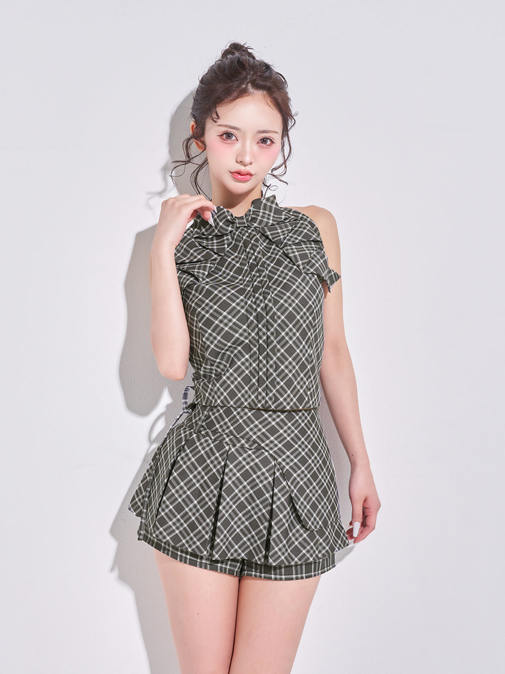 チェックスカートライクショートパンツ – Darich (ダーリッチ)