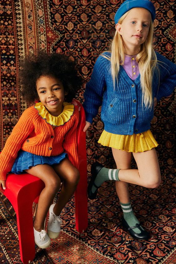 Skating Pond Skirt in Zest – Darling Clementine