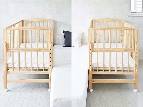 ノモック Wオープンハイタイプ ミニベビーベッド yamatoya 大和屋