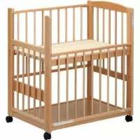 添い寝ミニベッド L型プチベリー サワベビー ベビーベッドのレンタル