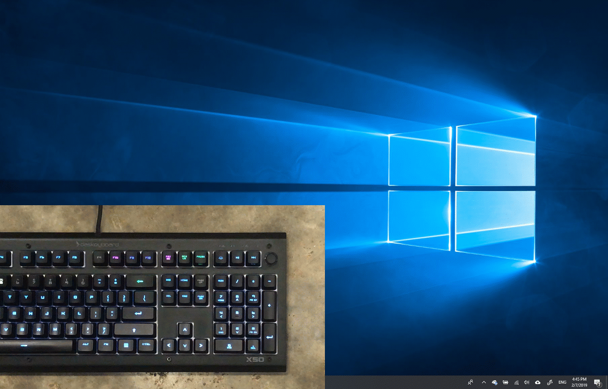 Das Keyboard X50Q Smart Gaming Mechanical Keyboard