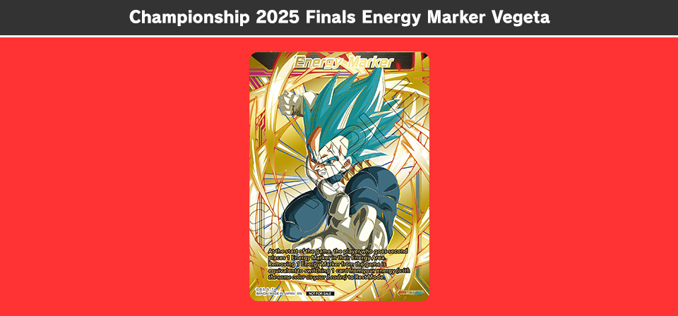 Dragon Ball Super Card Game Masters CHAMPIONSHIP 2025-2026 - EVENT