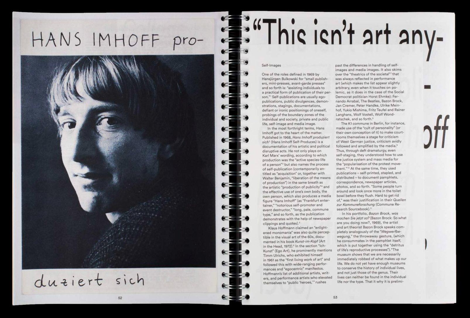 Under the Radar – Underground Zines & Self-Publications 1965–1975