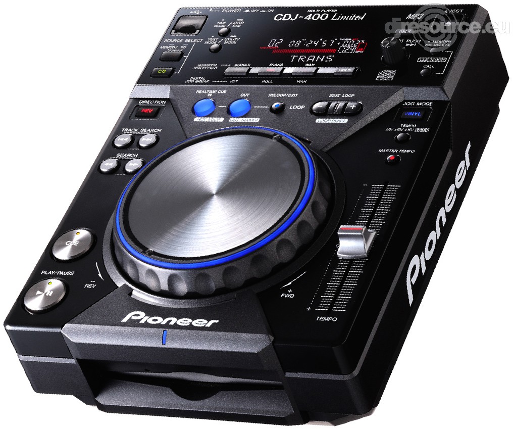 Pioneer DJ › CDJ-400-K LTD › Player Tabletop - Gearbase | DJResource