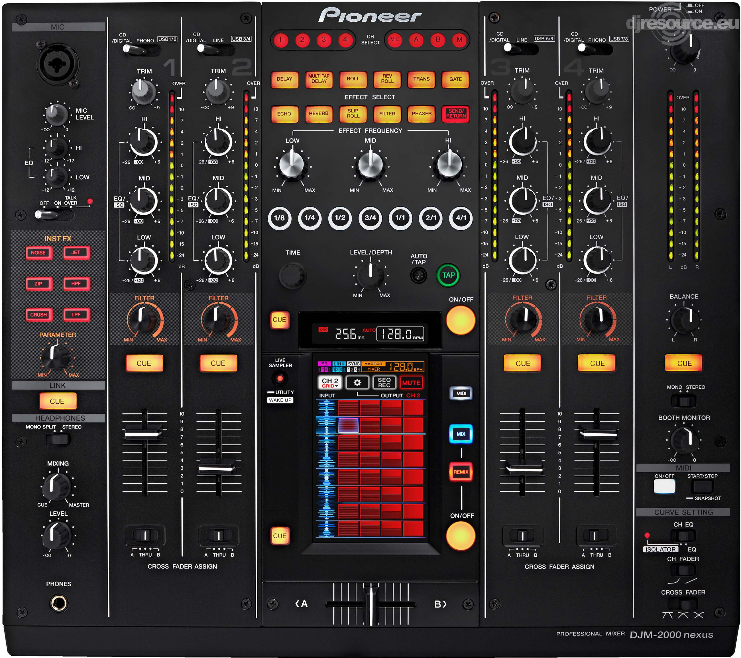 Pioneer DJ › DJM-2000NXS › Mixer - Gearbase | DJResource