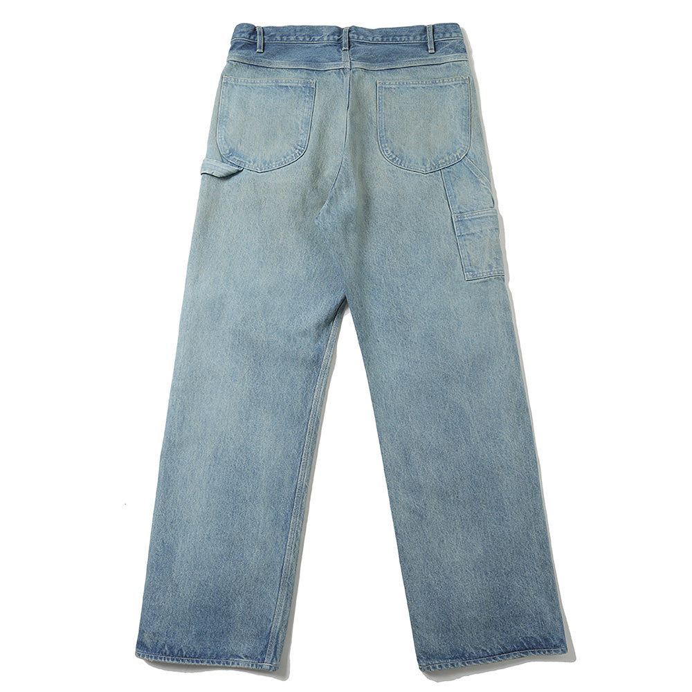 AURALEE(オーラリー)SELVEDGE FADED HEAVY DENIM PAINTER PANTS