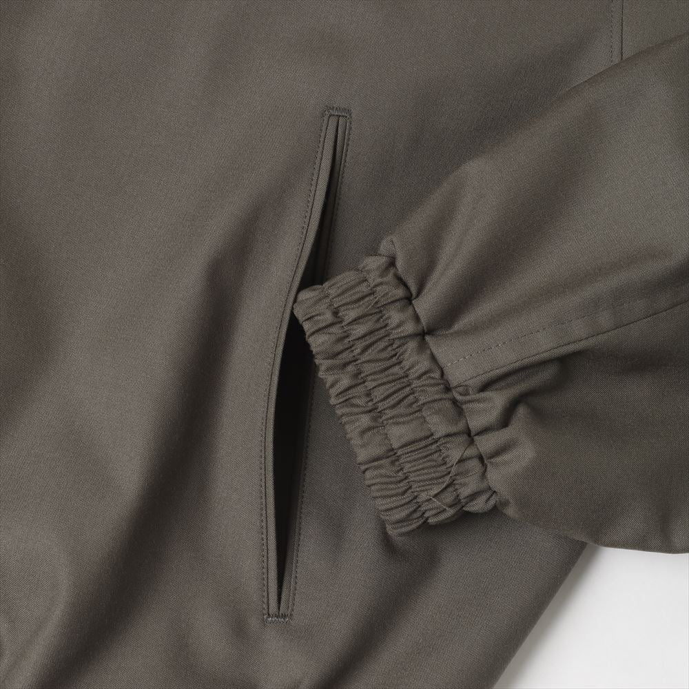 AURALEE SUPER FINE TROPICAL WOOL ZIP BLOUSON A24AB01WT (A24AB01WT