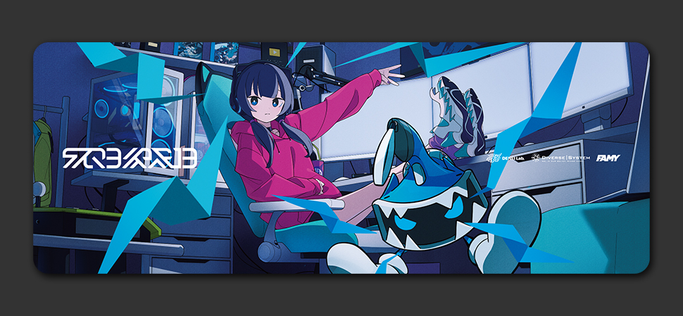 DIVERSE DIRECT | [Restock] Stream Palette 3 Desk mat