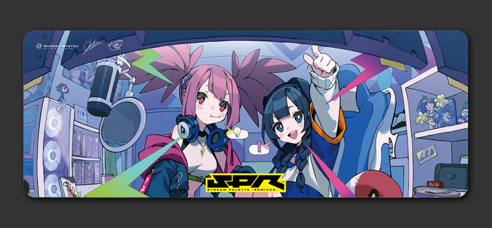 DIVERSE DIRECT | Stream Palette : REMIXES Desk mat