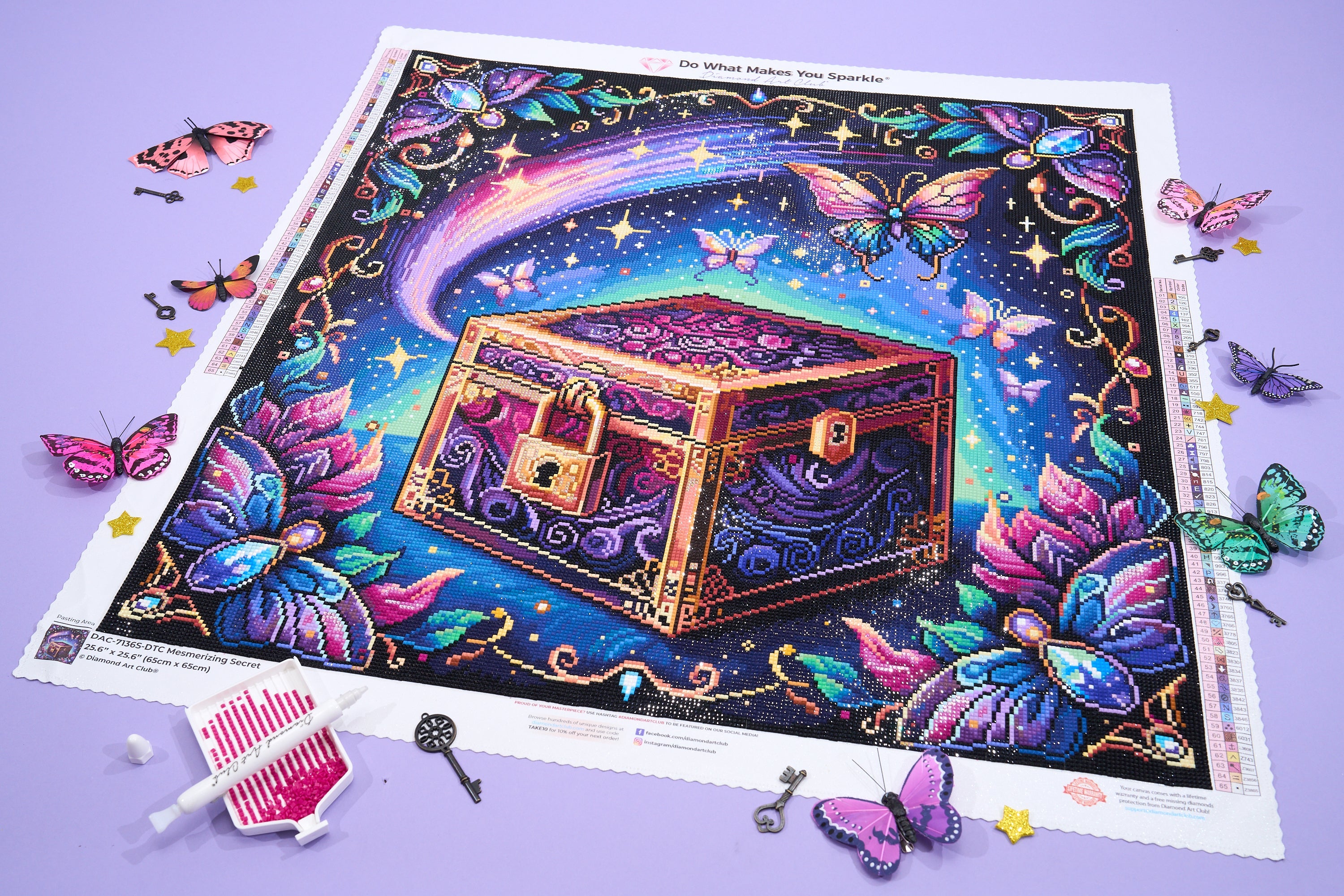 Mesmerizing Secret – Diamond Art Club