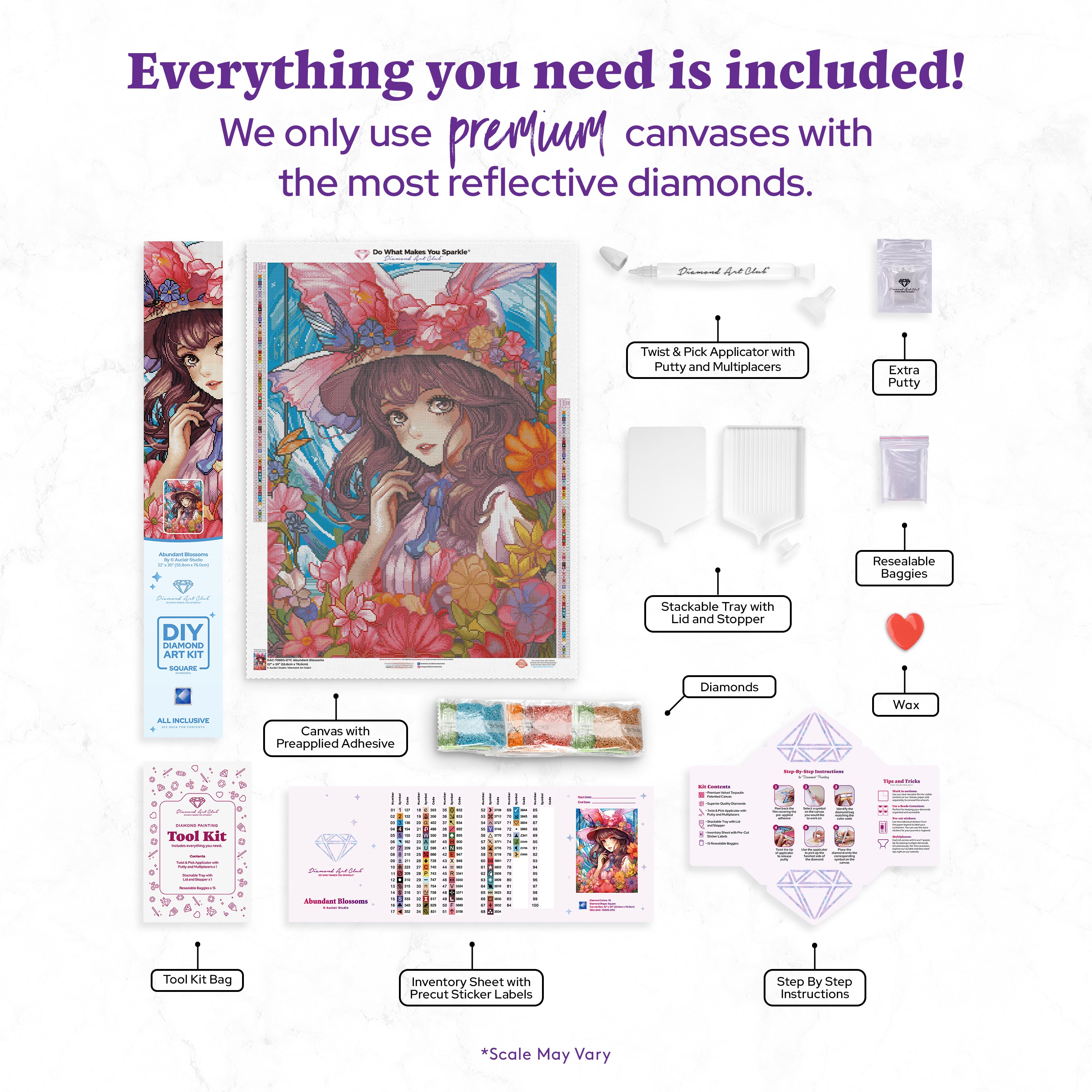 Abundant Blossoms – Diamond Art Club