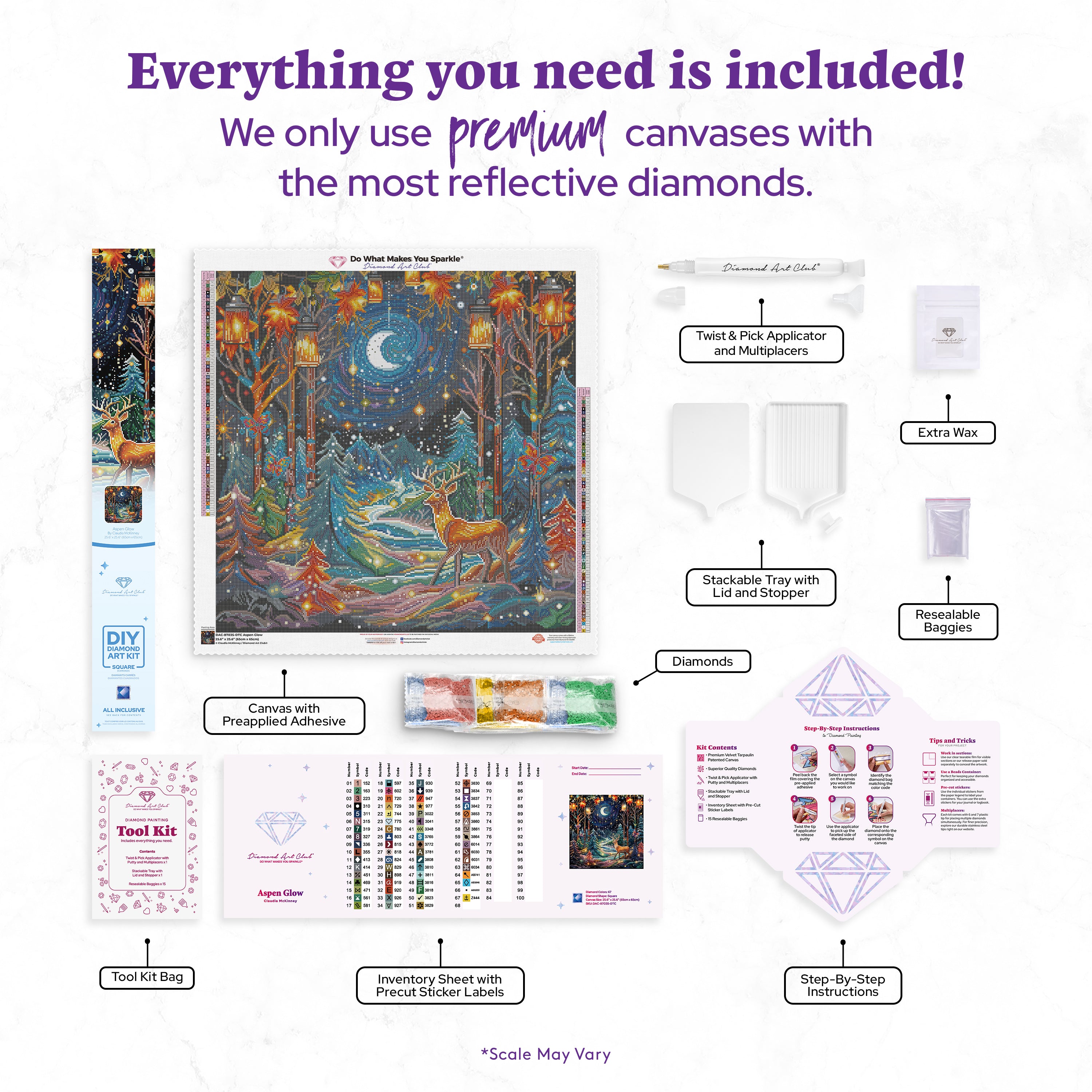 Aspen Glow – Diamond Art Club