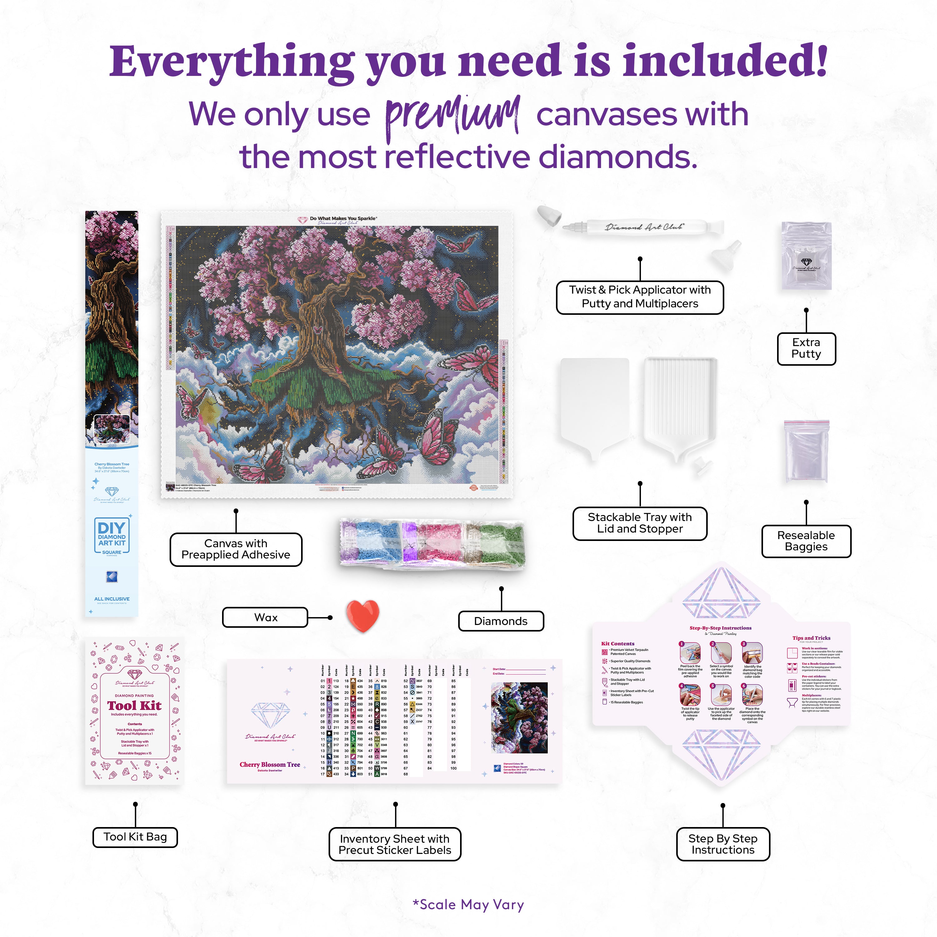 Cherry Blossom Tree – Diamond Art Club