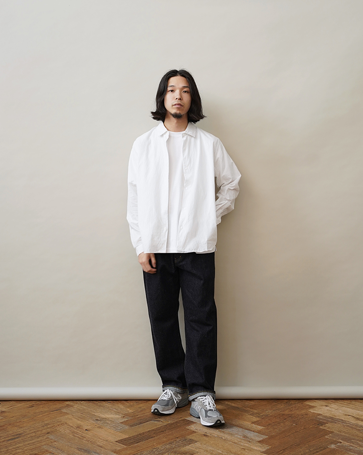WIDE TAPERED DENIM(10-14W) | YAECA (MEN)(ヤエカ) | BOTTOMS(パンツ
