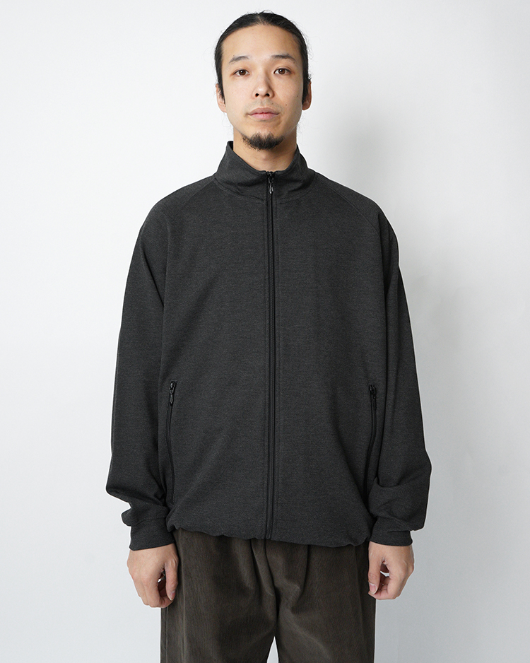 SIDOGRAS Melange Ponte Track Blouson / GREY | Graphpaper (MEN